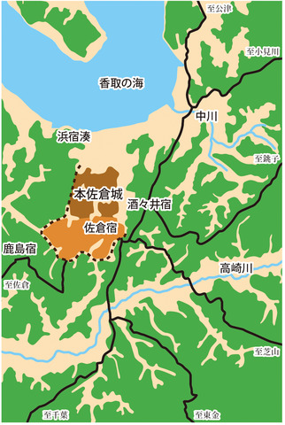本佐倉城とその周辺地形図（5万分の1）ＲＧＢ：ＨＰ用.jpg