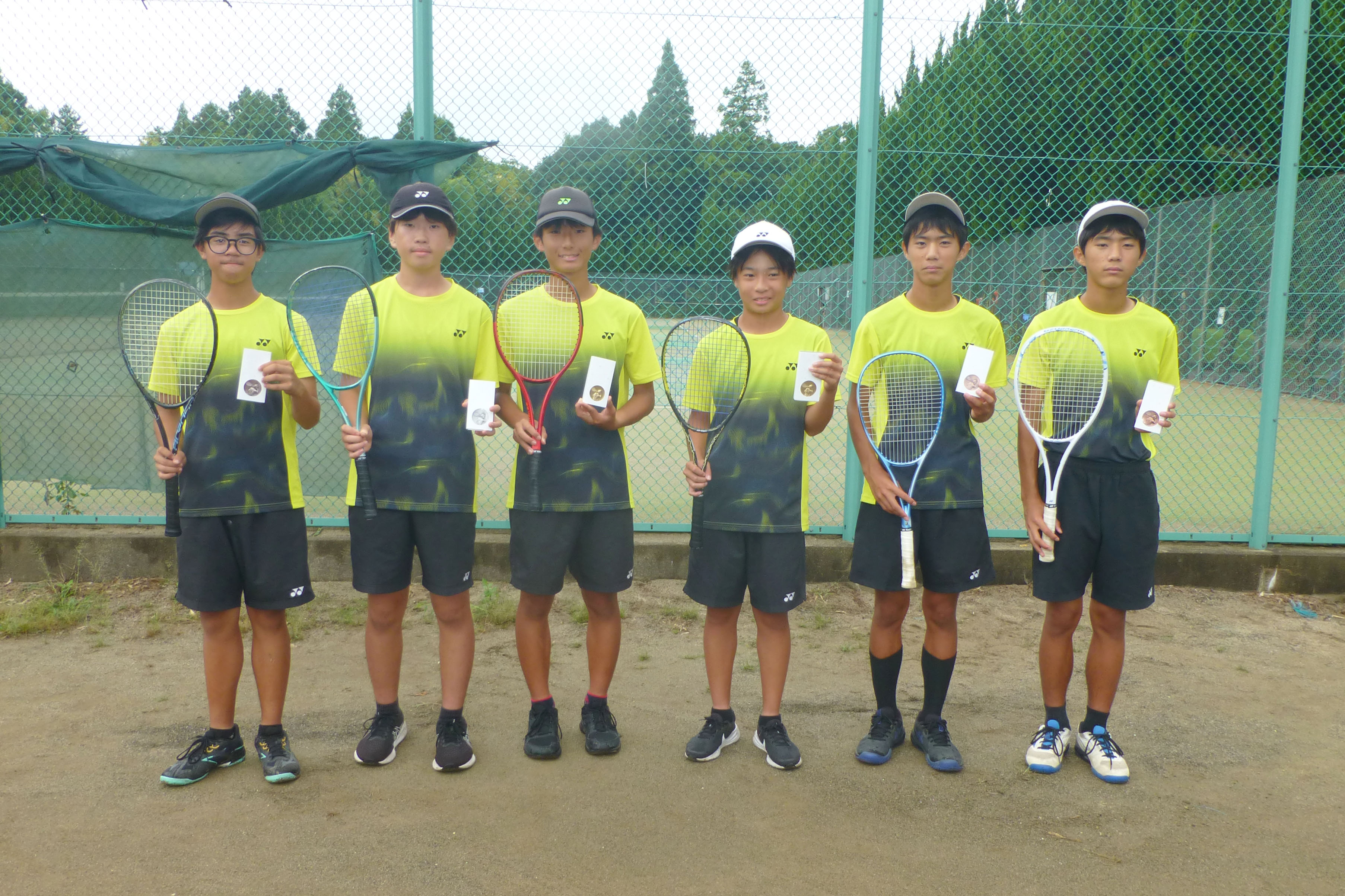 中学生男子入賞者