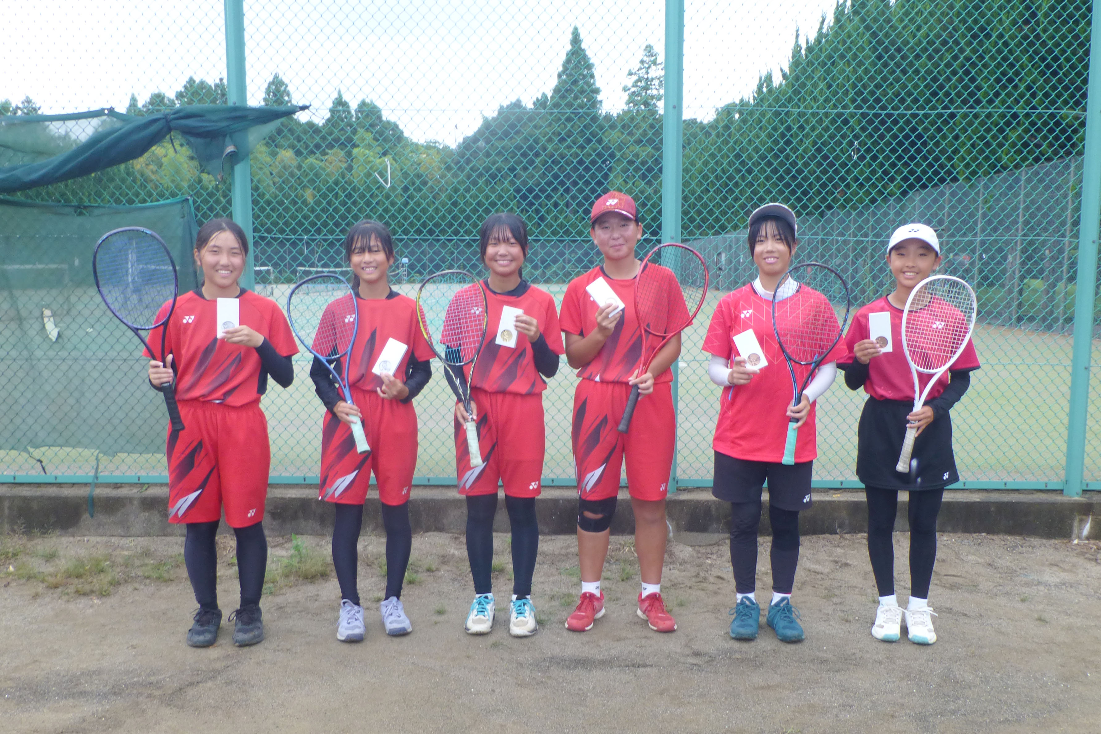 中学生女子入賞者