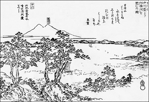 「中川台の風景」絵図