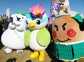 ゆるキャラさみっとin羽生の画像