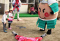 「岩橋保育園」にて豆まき！の画像