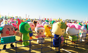 ゆるキャラさみっとin羽生の写真