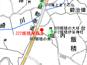 [飯積泉福寺の地図画像]